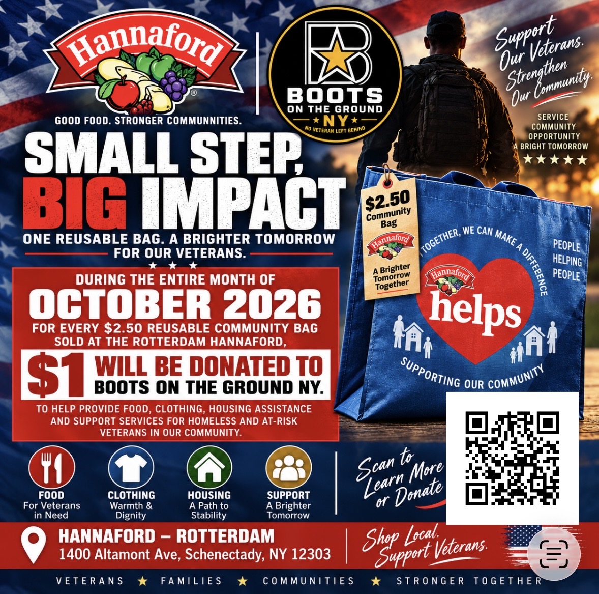 Small Step, Big Impact event flyer